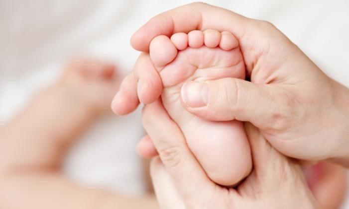 baby massage image