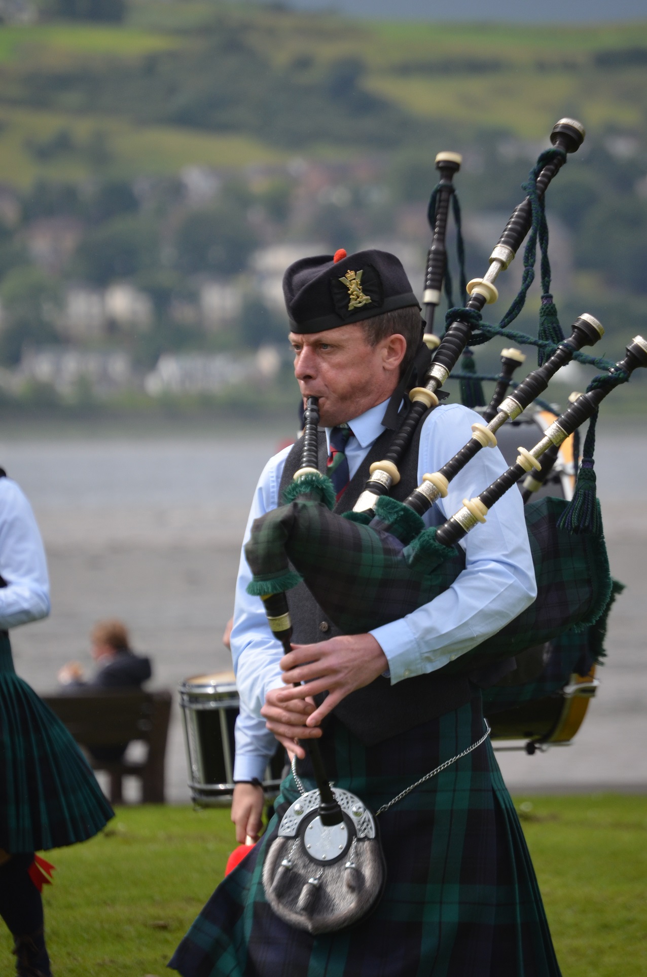dunbar pipe band competition 2011