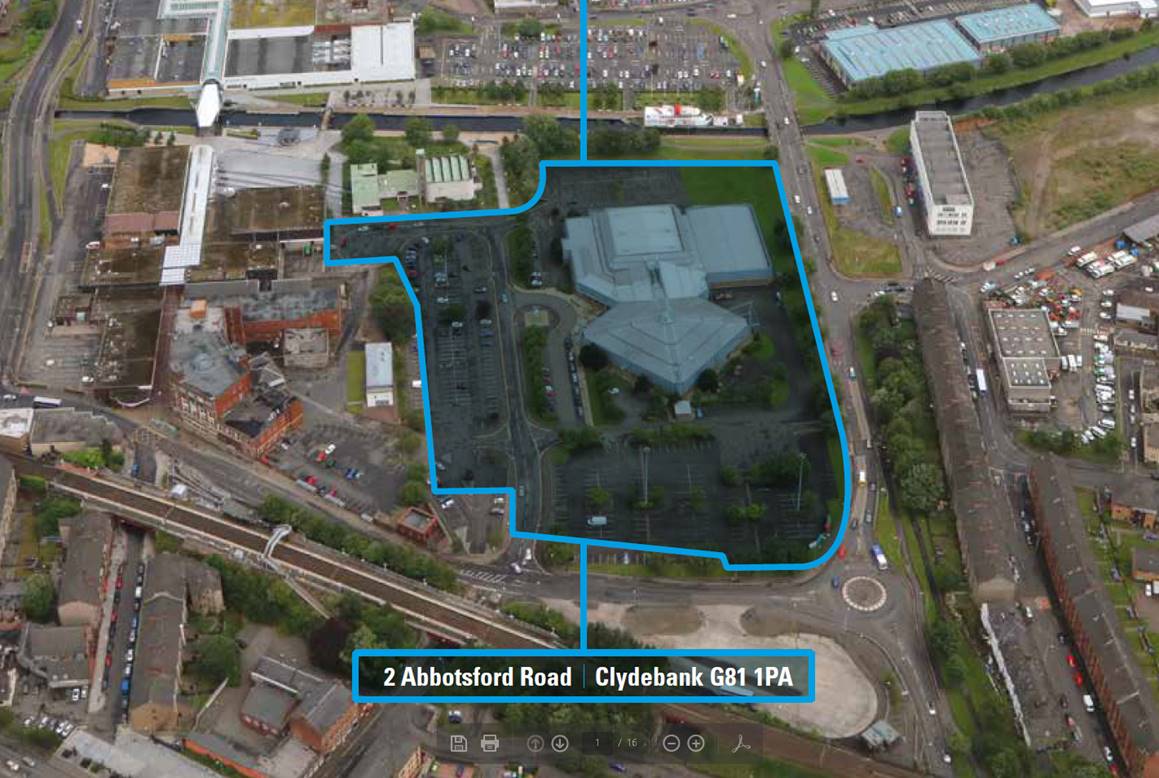 Former Playdrome Leisure Centre Clydebank Redevelopment Opportunity West Dunbartonshire