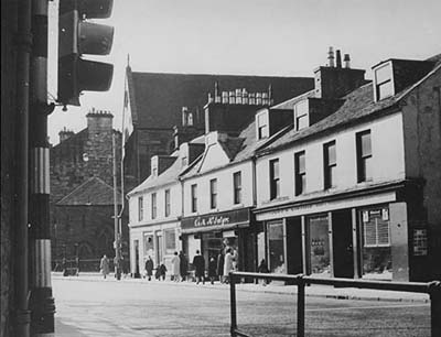 Church Place, Dumbarton in the 1960s