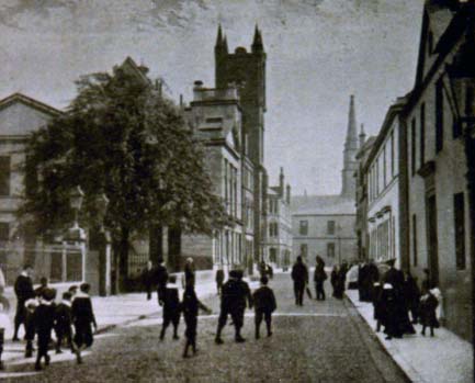 Church Street, Dumbarton, about 1900 to 1902