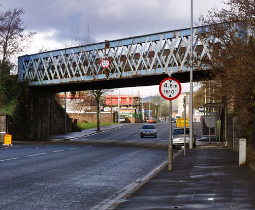 Railway Bridge over Dumbarton Road, Clydebank, 2007