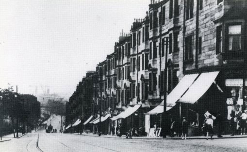 Kilbowie Road, Clydebank circa 1939