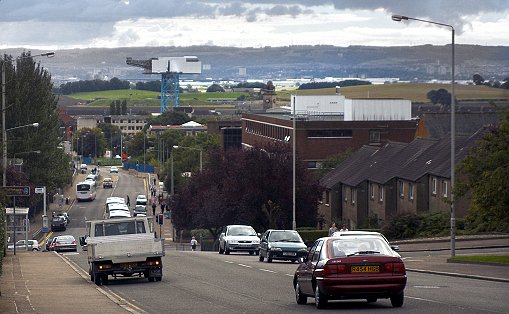 Kilbowie Road, Clydebank, 2007