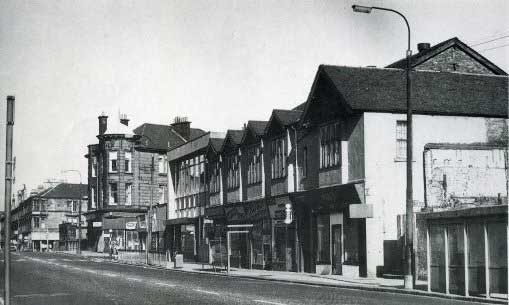 Glasgow Road, Clydebank circa 1970
