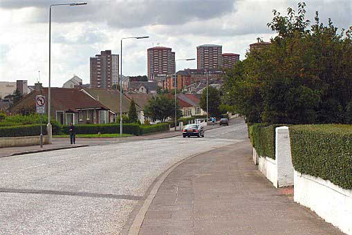Drumry Road (looking west), Clydebank, 2006