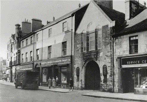 North Church Entrance, High Street, Dumbarton, 1965