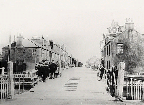 Canal Bridge, Dalmuir about 1890