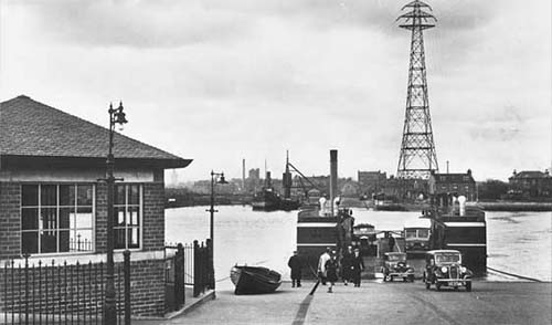 Yoker Ferry, Clydebank in the 1930s