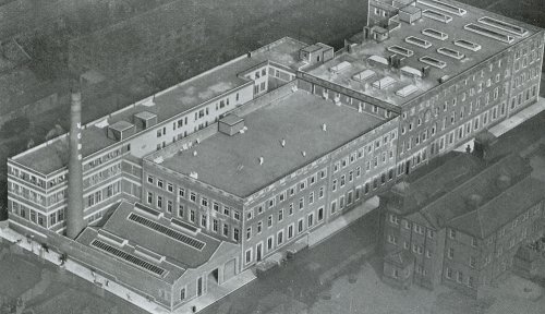 Overhead view of the UCBS Biscuit Factory