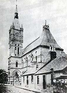 Dumbarton Academy (later Dumbarton Burgh Hall), about 1866