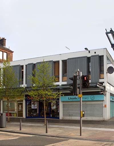 Heggie's Building, High Street, Dumbarton, 2014