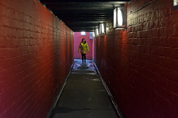 Railway Tunnel After Painting