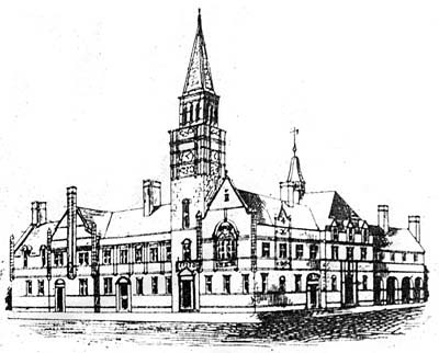 Clydebank Town Hall Drawing