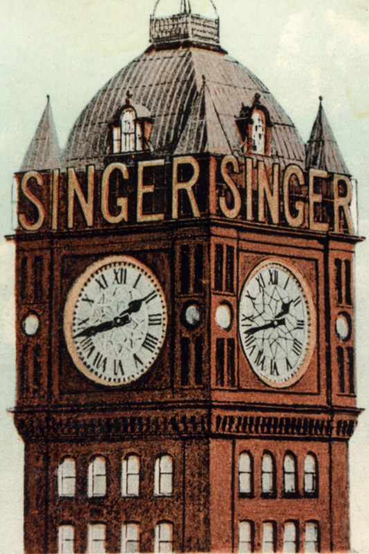 Singer Factory Clock Singer Sewing Machines | West Dunbartonshire Council