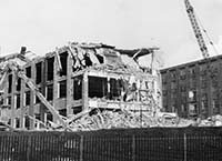 Demolition of the Singer Main Building, 1981.