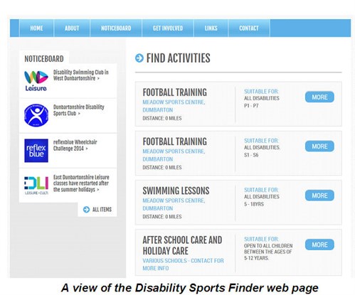 Disability Sports Finder 3