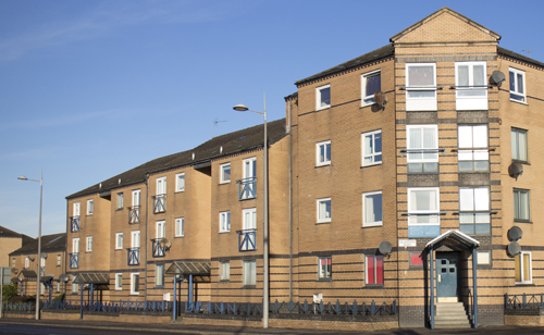 Glasgow Road, Corner with Canal Street, 2013