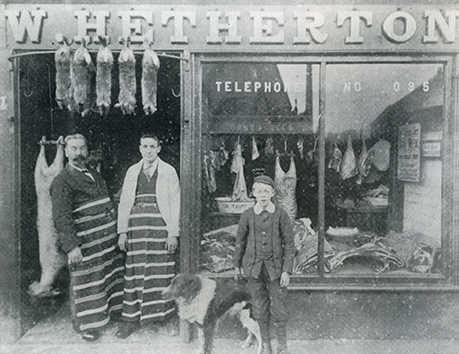 Hetherton the Butcher, West Bridgend Dumbarton, 1902