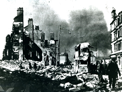 Dumbarton Road, Dalmuir, 1941