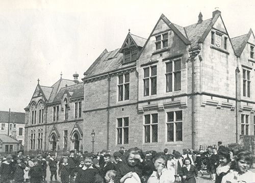 Knoxland Primary School, Bruce Street, Dumbarton, 1906