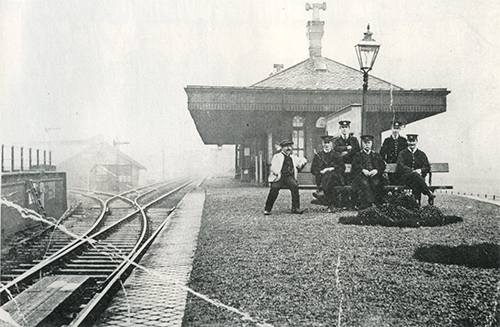Dumbarton East Railway Station, 1896