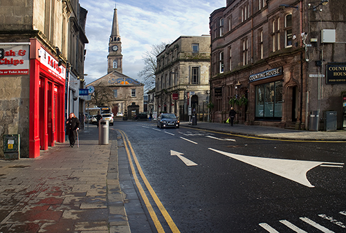 Dumbarton High Street, 2017