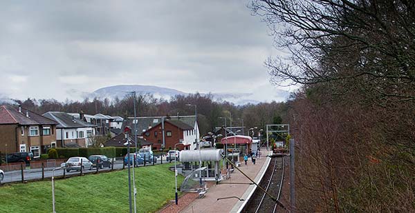 Railway at Balloch, 2017