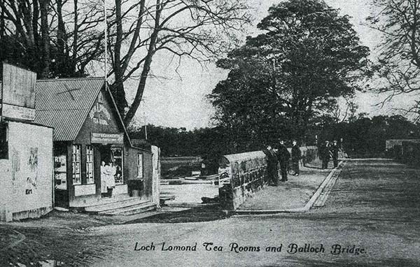 Loch Lomond Tea Rooms and Balloch Bridge
