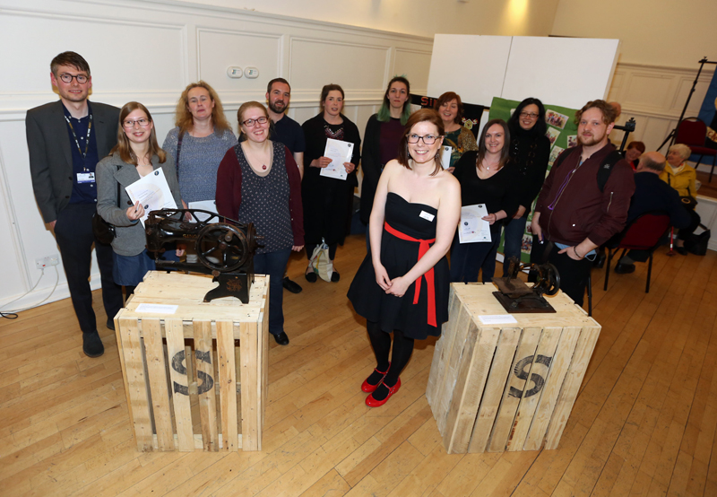 image of Celebrating with the Singer Story Volunteers