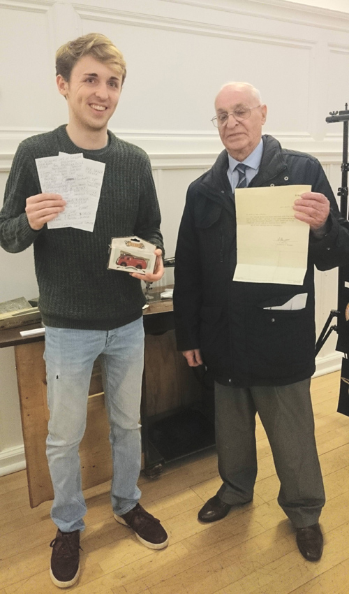 image of Visitors Sharing their Singer Stories