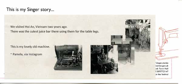 image of Singer Stories Postcard 72