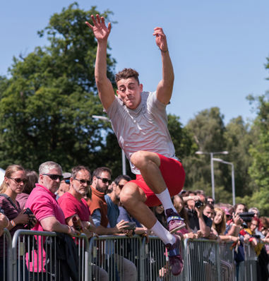 Highland Games long jump