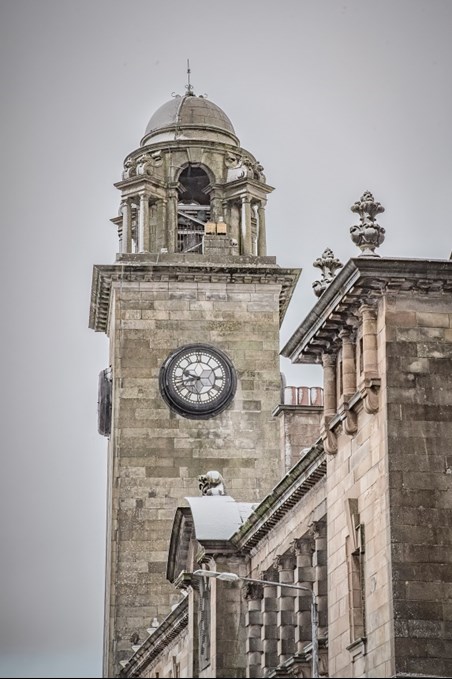 Clydebank Town Hall clock tower