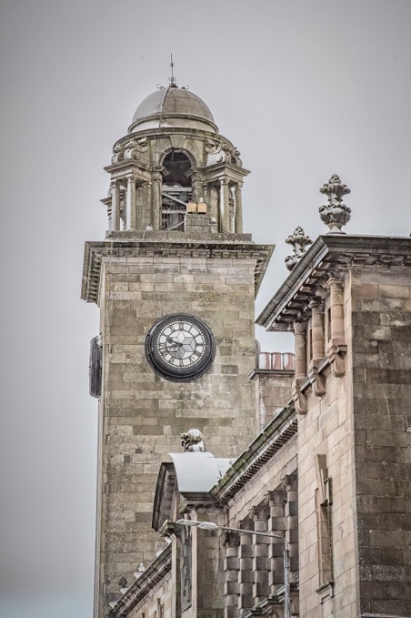 Clydebank Town Hall clock tower