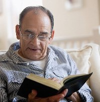 Man reading image