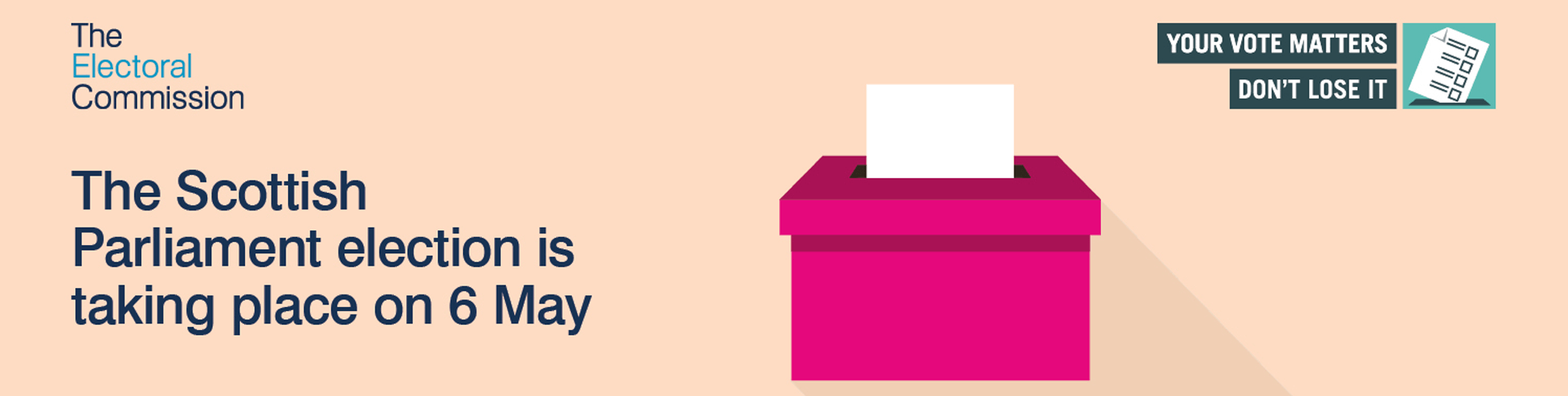 The Scottish Parliament election is taking place on 6 May