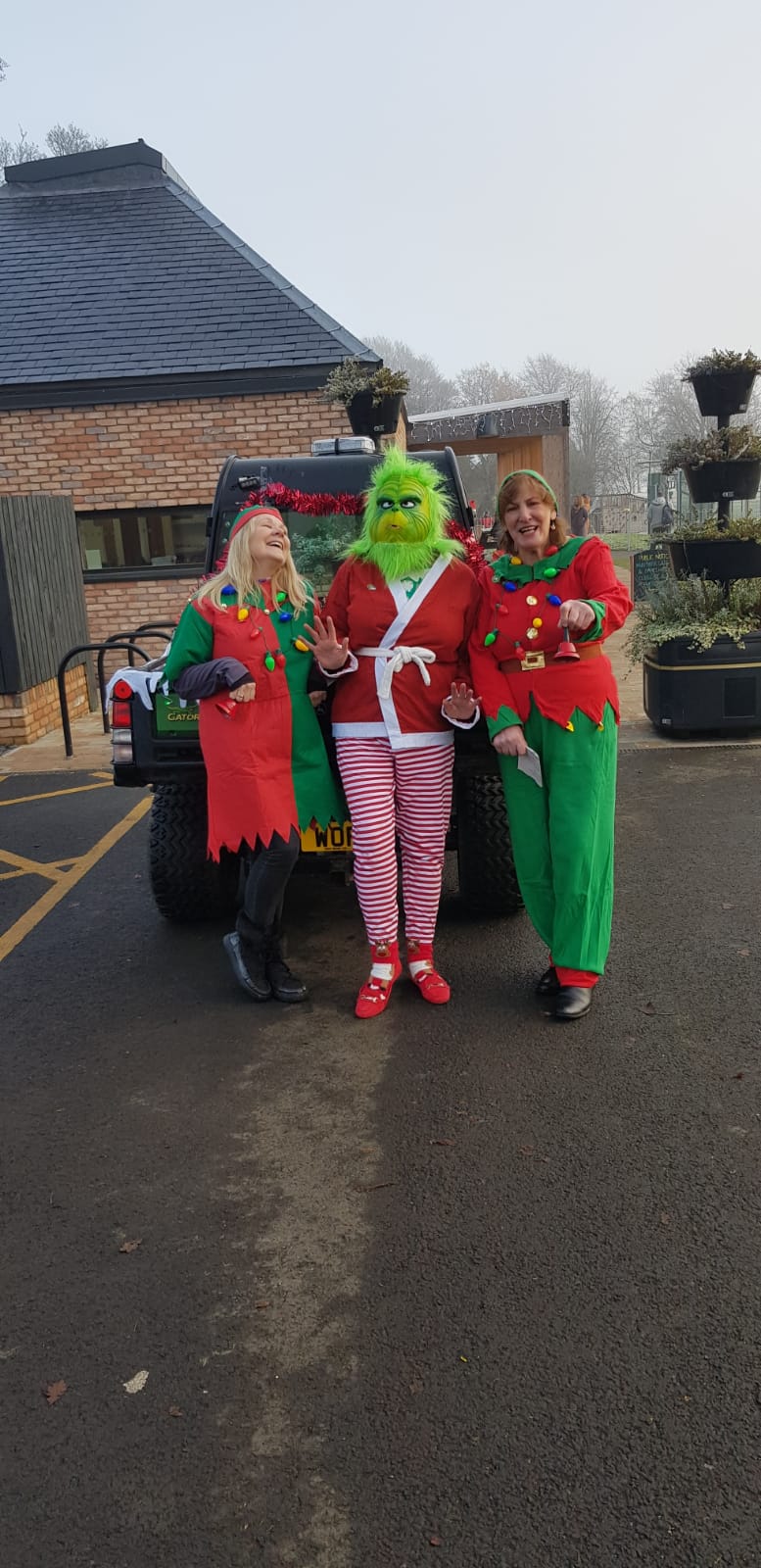image of Grinch and his helpers
