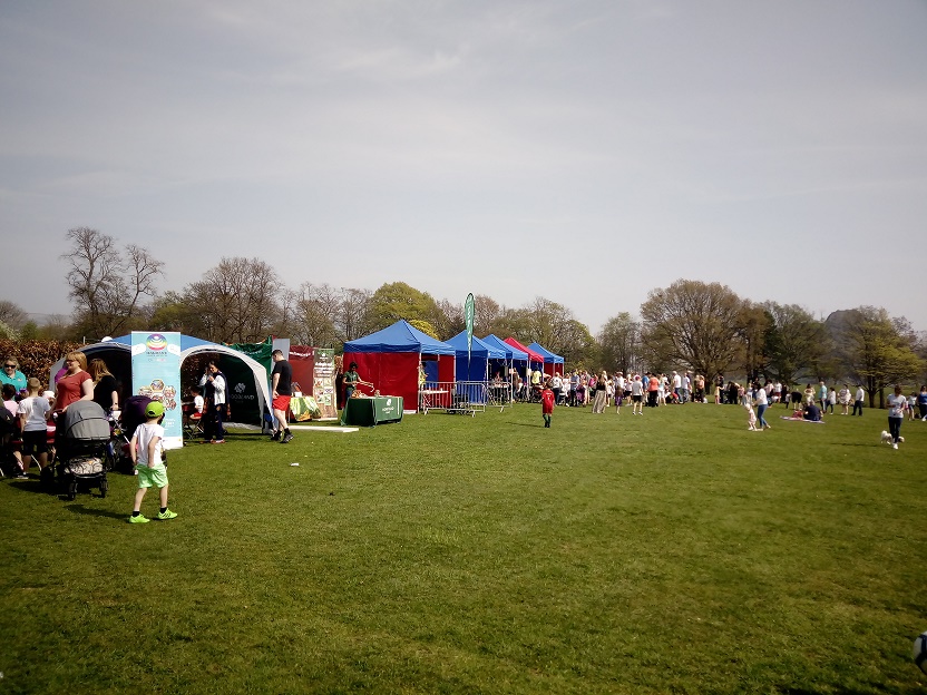 image of Volunteers Community Gala Day Tents