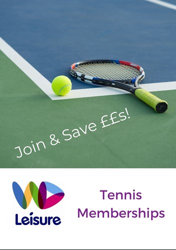 Join and save on tennis fees
