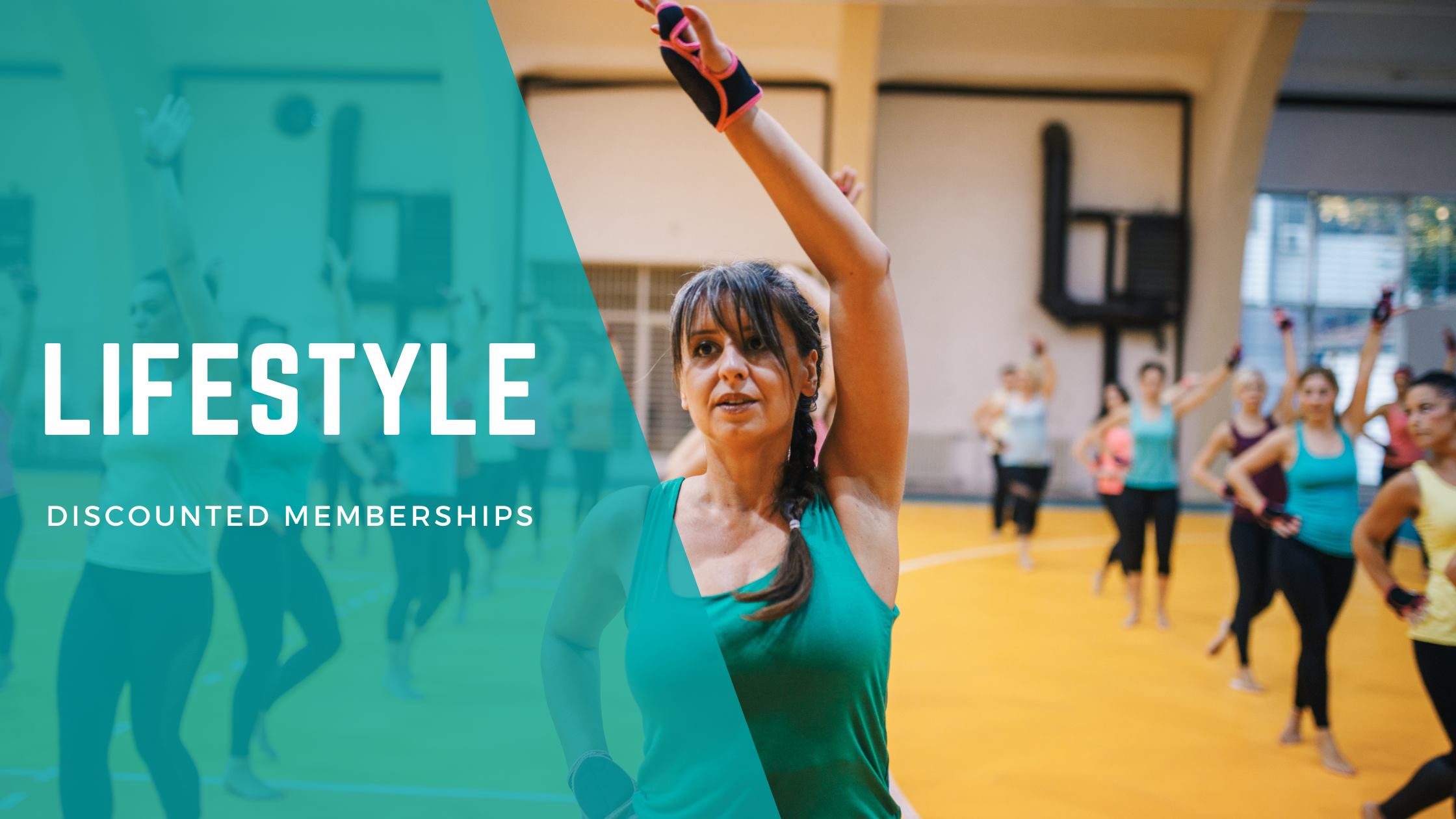 a women's fitness class - Lifestyle Membership 
