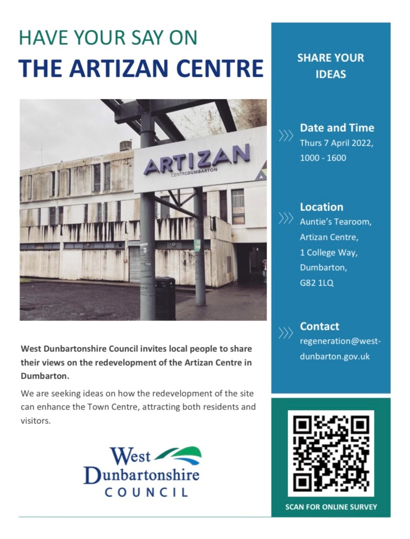 Have your say on Artizan Centre