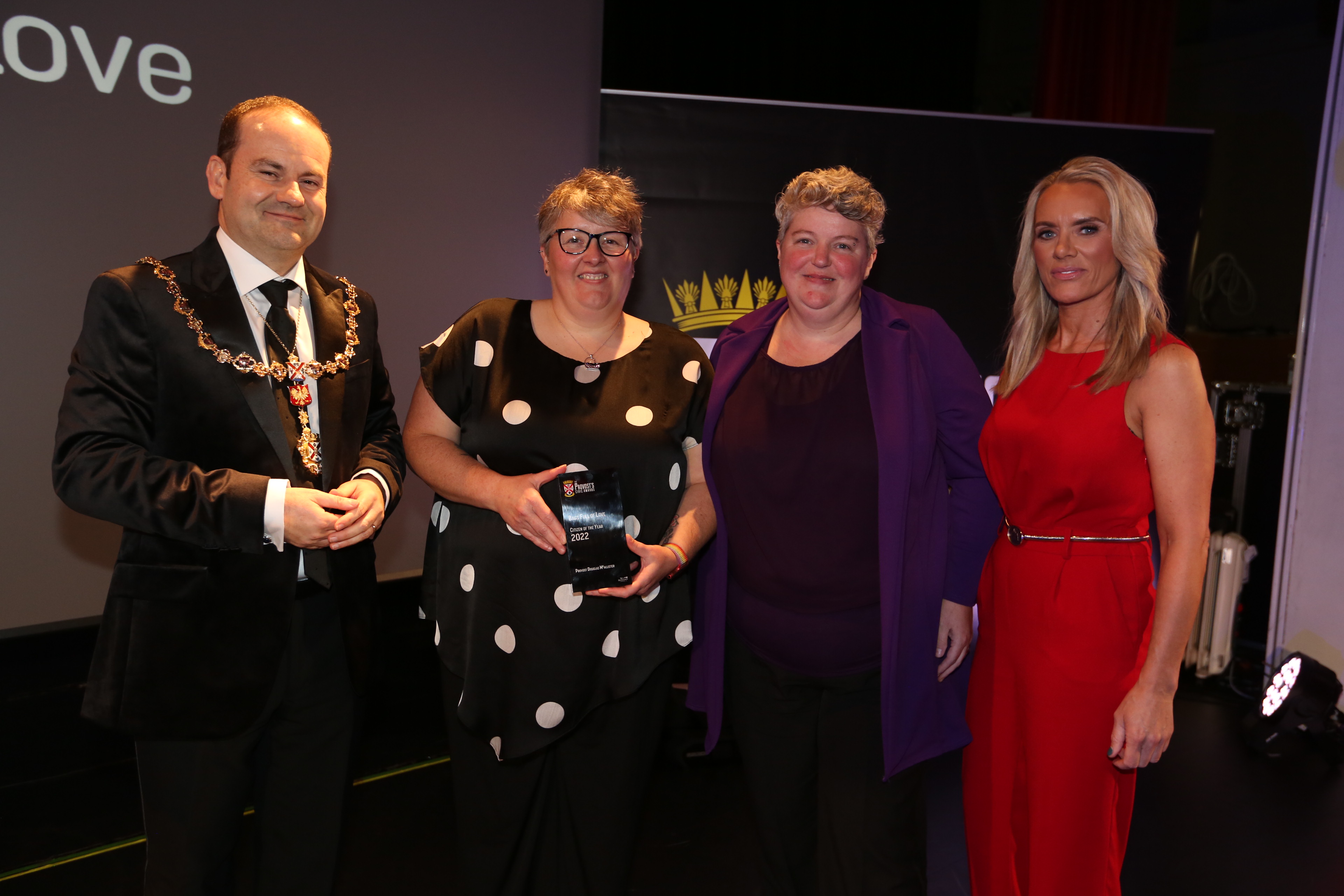 Bags Full of Love presented with Citizen of the Year award 