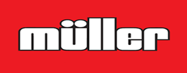 Müller logo or donation image