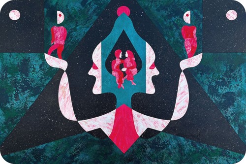 The Moon Only Shines From The Light of the Sun