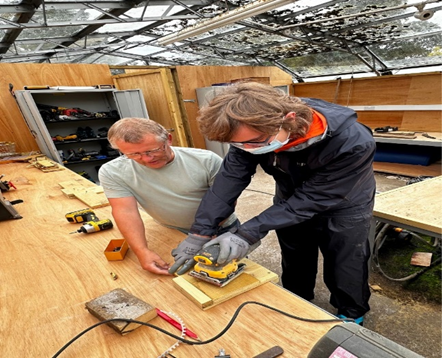 Inside the new Work Connect woodwork facility