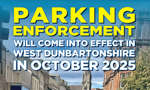 Parking enforcement - car parked on double yellow lines