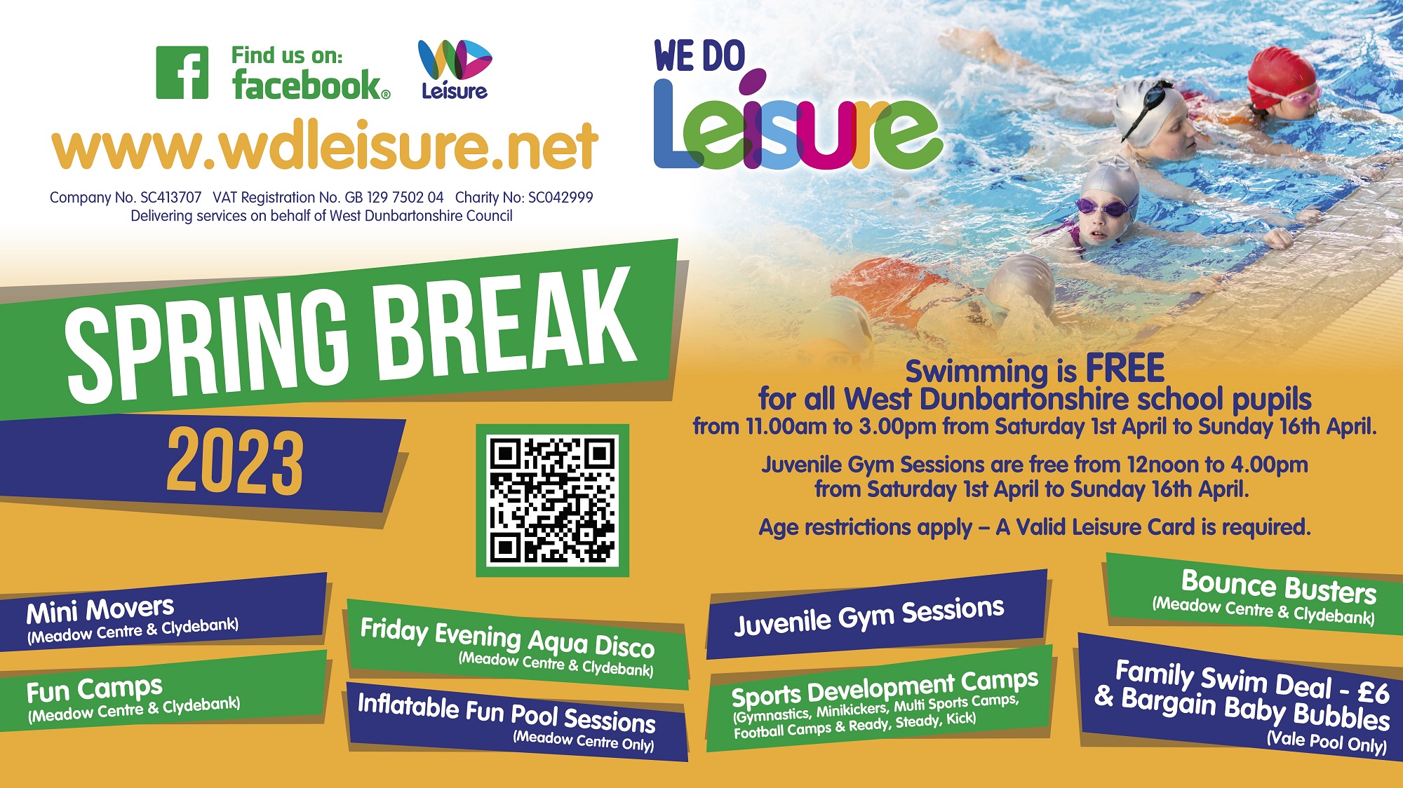 Spring Break Activity Poster