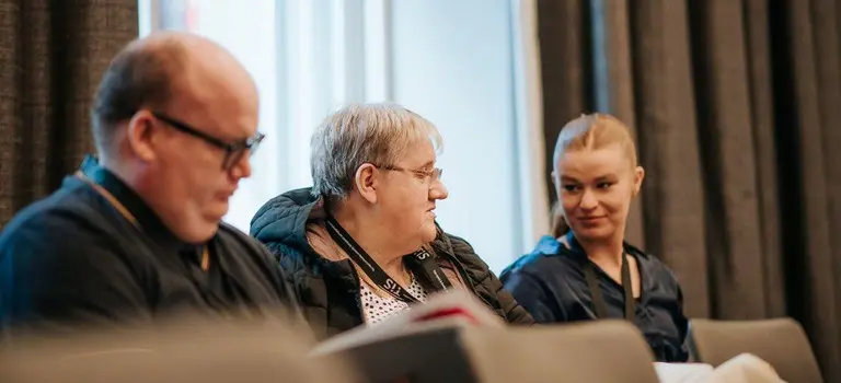 Jane Mack and Jim Boyle from West Dunbartonshire Tenant Participation at the TIS Annual Conference.