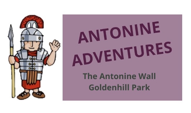 Roman man advertising Antonine Adventures